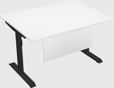 Dual motor electric desk