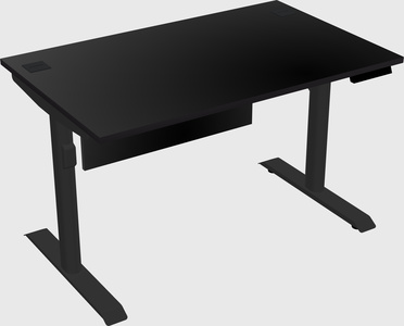 Dual motor electric desk