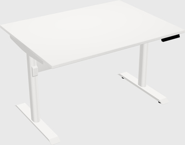 Dual motor electric desk