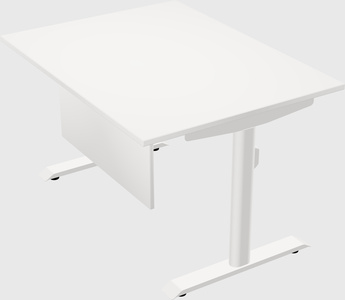 Dual motor electric desk