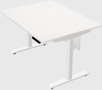 Dual motor electric desk