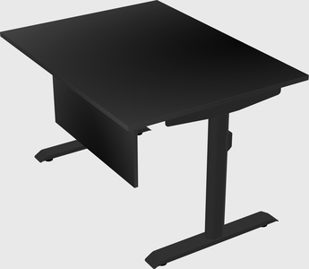 Dual motor electric desk