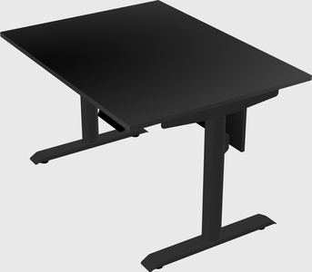 Dual motor electric desk