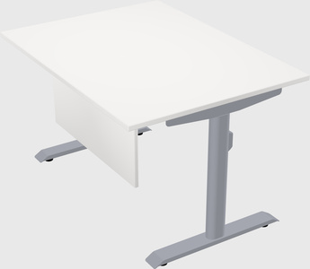 Dual motor electric desk