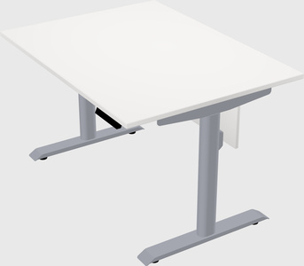 Dual motor electric desk