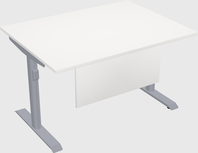 Dual motor electric desk