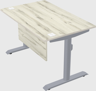 Dual motor electric desk