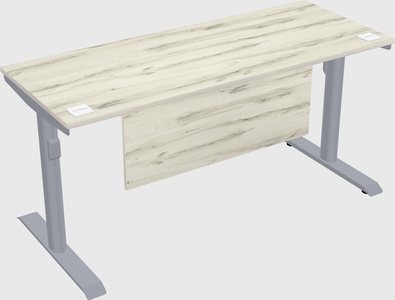 Dual motor electric desk