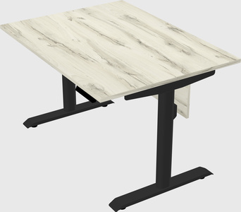 Dual motor electric desk