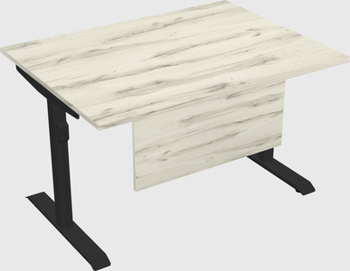 Dual motor electric desk