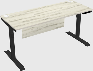 Dual motor electric desk