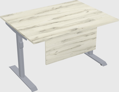 Dual motor electric desk