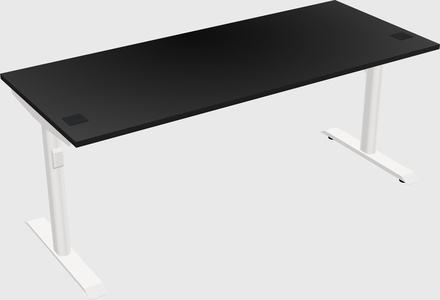 Dual motor electric desk