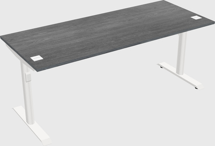 Dual motor electric desk
