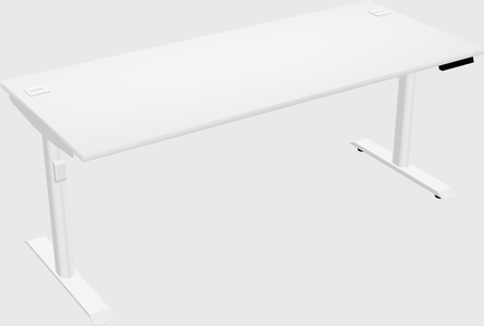 Dual motor electric desk
