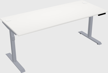 Dual motor electric desk