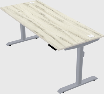 Dual motor electric desk