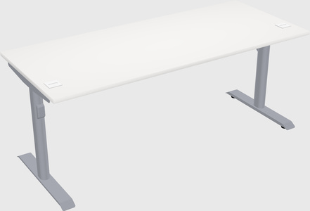 Dual motor electric desk