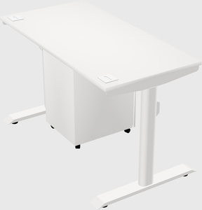 Dual motor electric desk