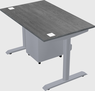 Dual motor electric desk