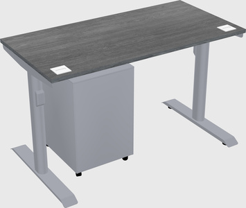 Dual motor electric desk