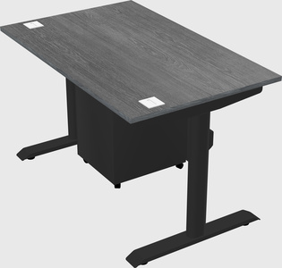 Dual motor electric desk