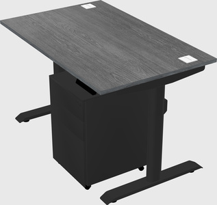 Dual motor electric desk