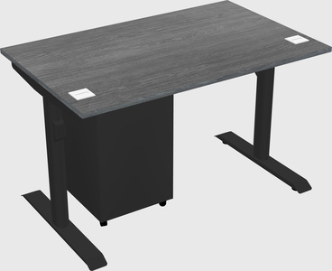 Dual motor electric desk