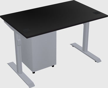 Dual motor electric desk
