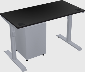 Dual motor electric desk