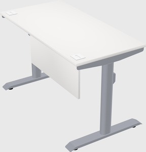 Dual motor electric desk
