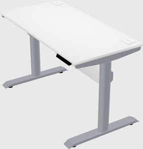 Dual motor electric desk