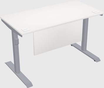 Dual motor electric desk