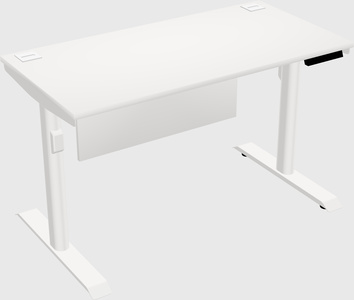 Dual motor electric desk