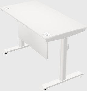 Dual motor electric desk