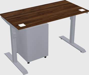 Dual motor electric desk