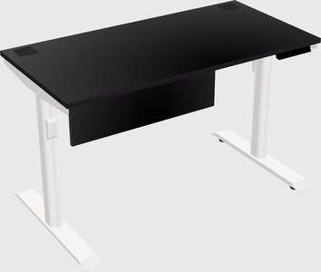 Dual motor electric desk