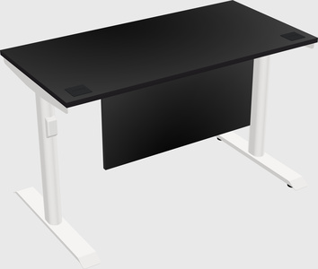 Dual motor electric desk