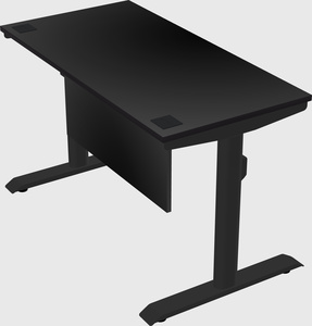 Dual motor electric desk