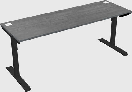 Dual motor electric desk