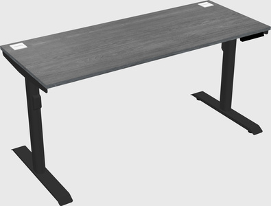 Dual motor electric desk