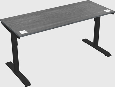 Dual motor electric desk