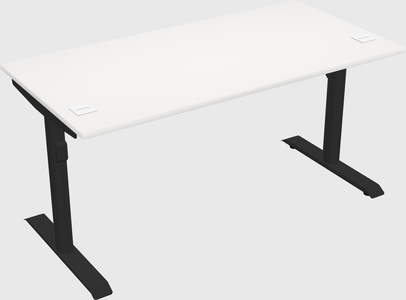 Dual motor electric desk