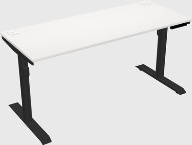 Dual motor electric desk