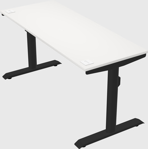 Dual motor electric desk