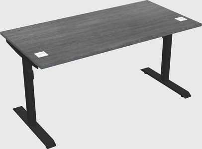 Dual motor electric desk