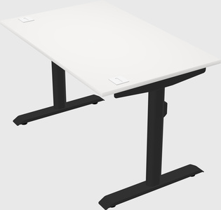 Dual motor electric desk
