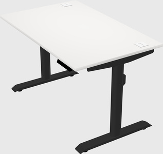 Dual motor electric desk