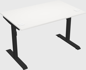 Dual motor electric desk