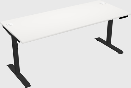 Dual motor electric desk